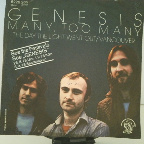 SINGLE / Genesis – Many, Too Many