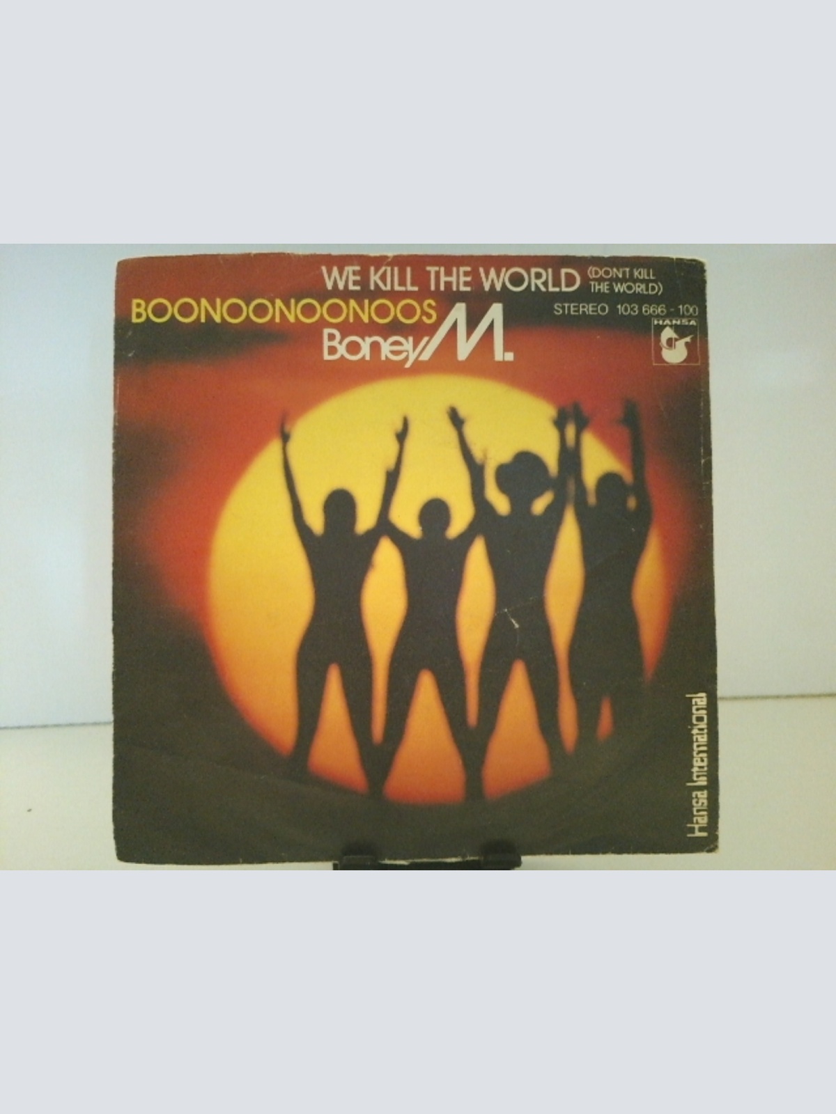 SINGLE / Boney M. – We Kill The World (Don't Kill The World) / Boonoonoonoos