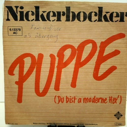 SINGLE / Nickerbocker – Puppe (Du Bist A Moderne Hex')