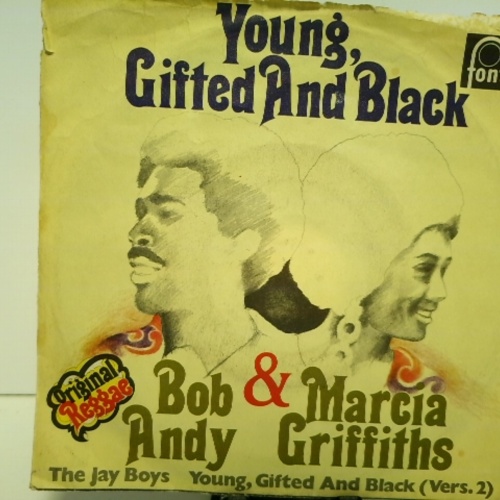 SINGLE / Bob Andy And Marcia Griffiths* – To Be Young Gifted And Black