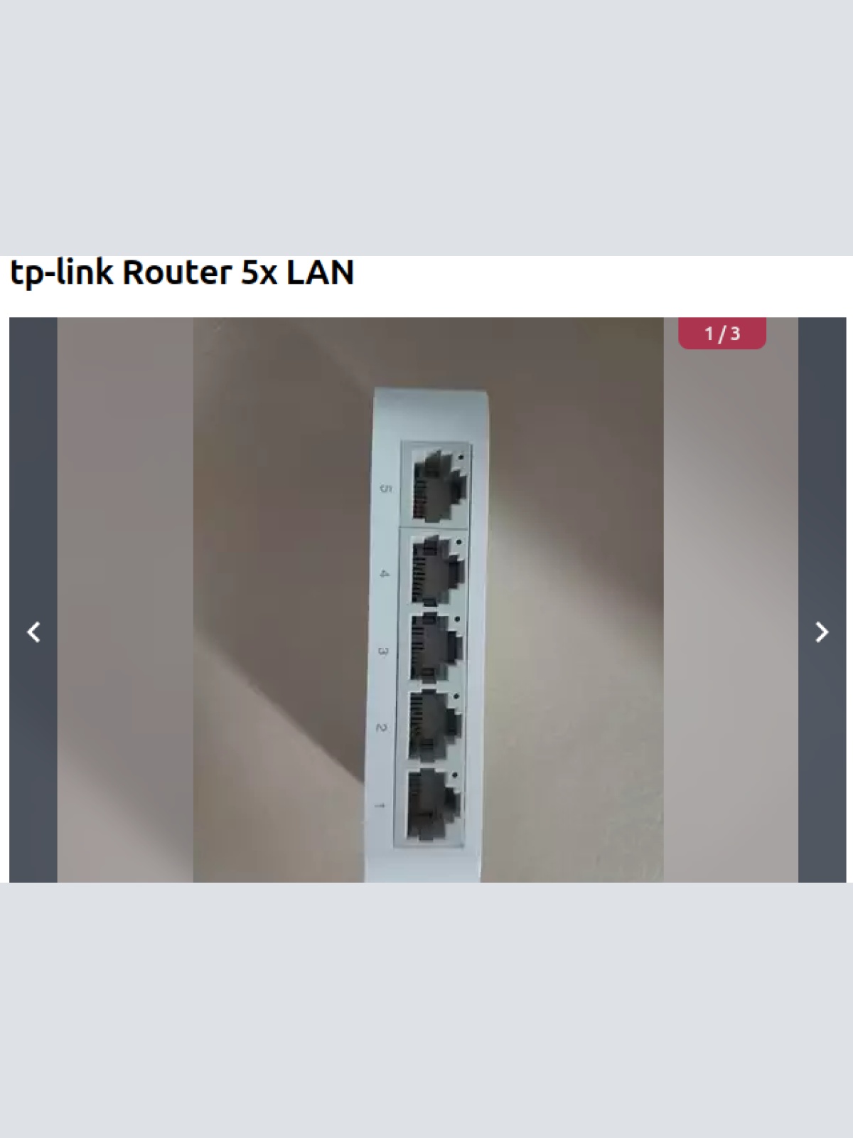 tp-link Router 5x LAN