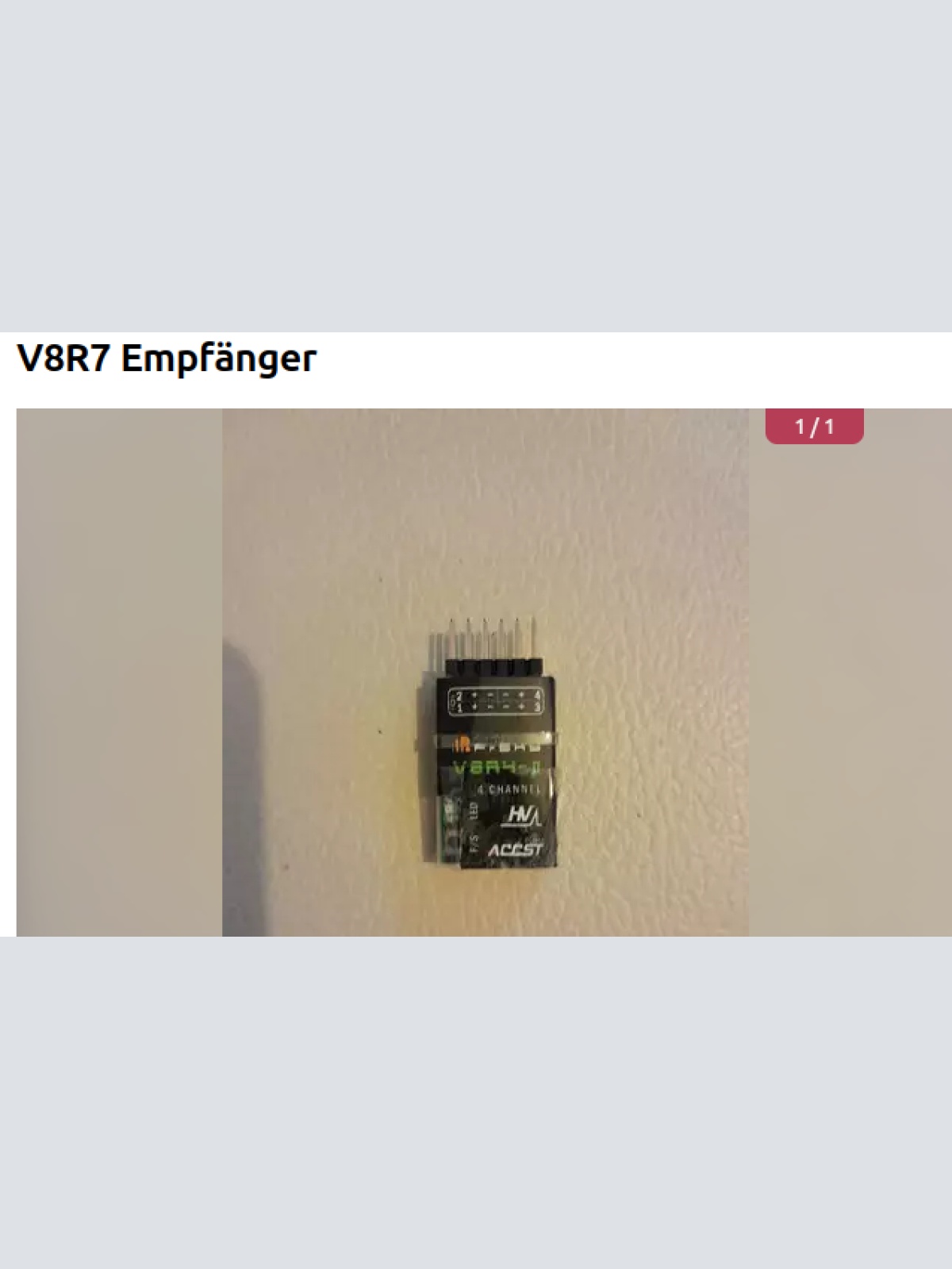 V8R7 4-cannel Empfänger