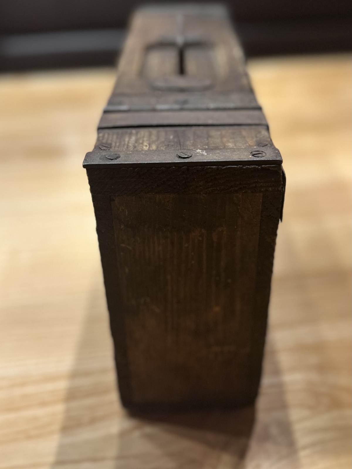 Munitionskiste groß vom 1. Weltkrieg