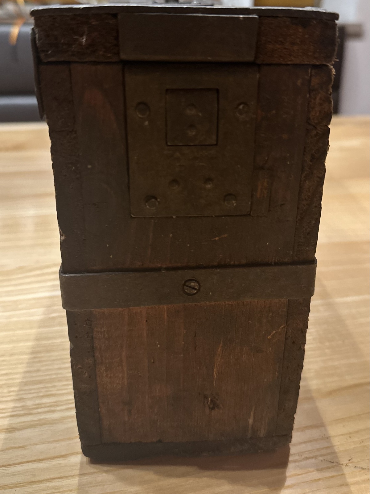 Munitionskiste groß vom 1. Weltkrieg