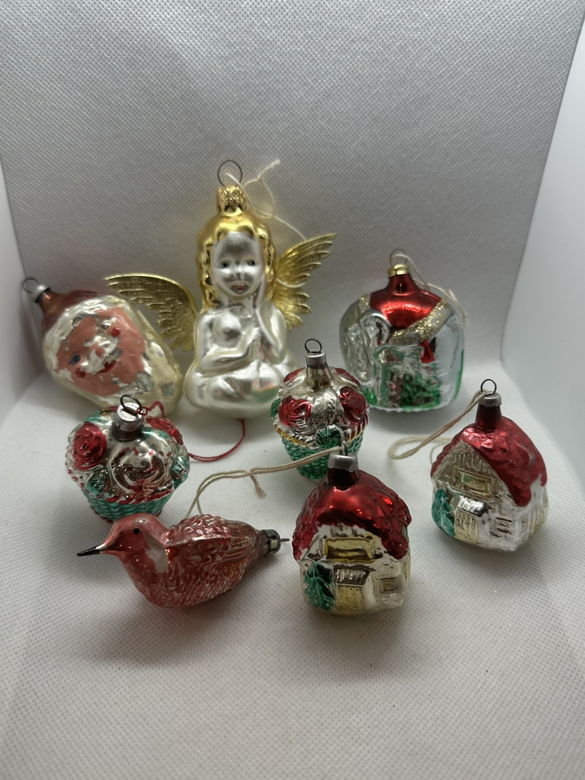 Konvolut von altem und seltenem Weihnachtsschmuck