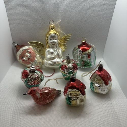 Konvolut von altem und seltenem Weihnachtsschmuck