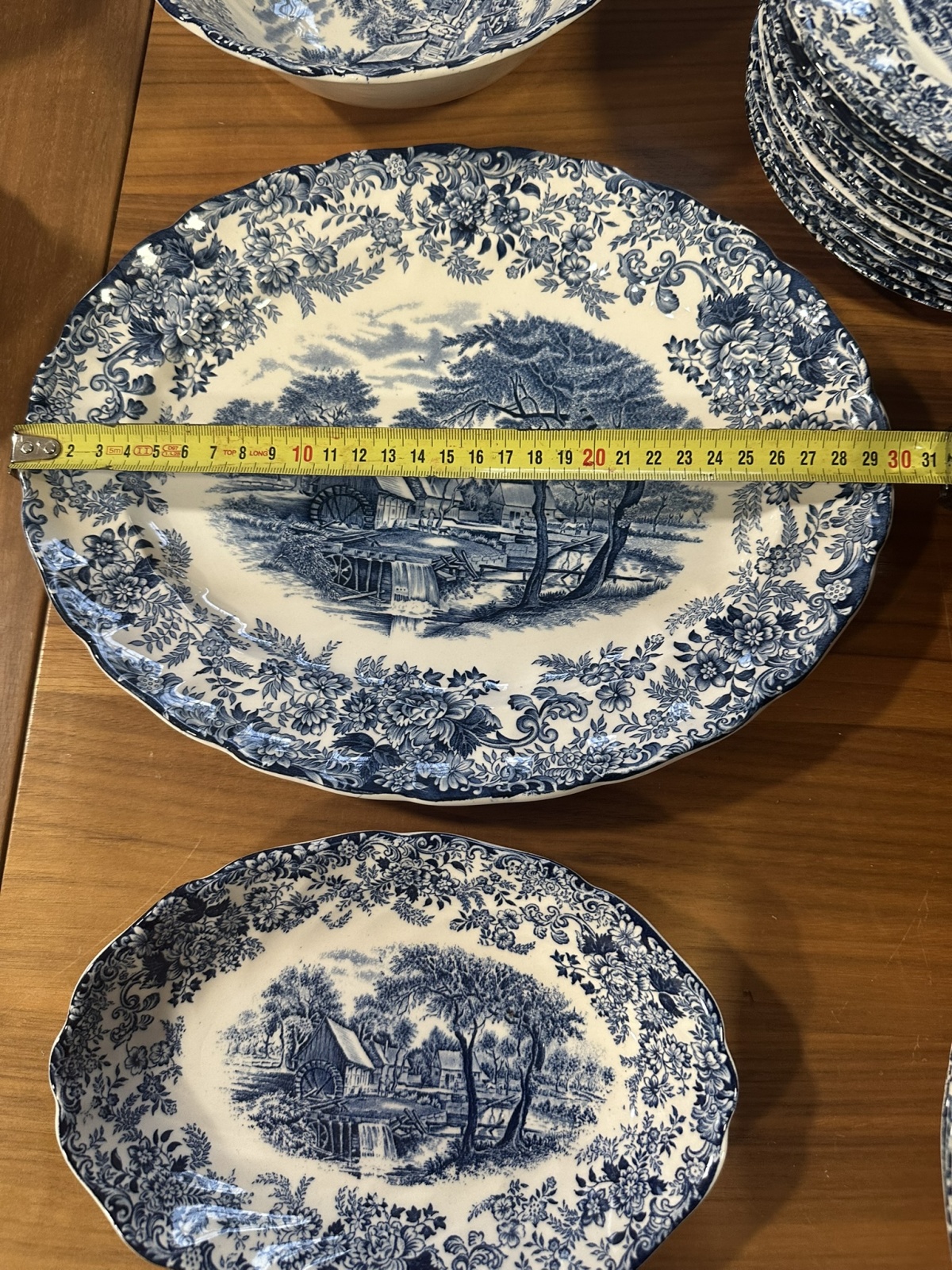 Wunderschönes Johnson Bros "Mill Stream" Sammelgeschirr 40-teilig