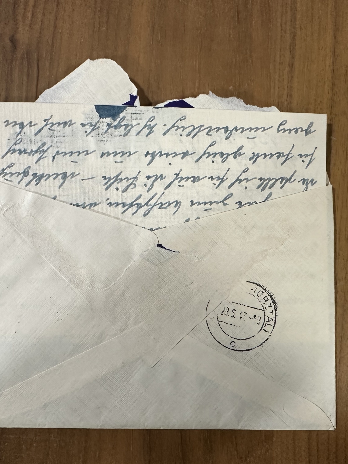 Einschreibe-Brief von 1943