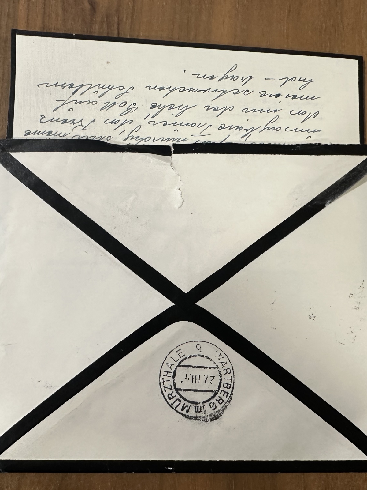 Einschreibe-Brief von 1941