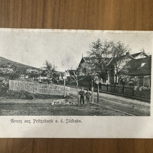 AK Pöttschach a.d. Südbahn um 1900