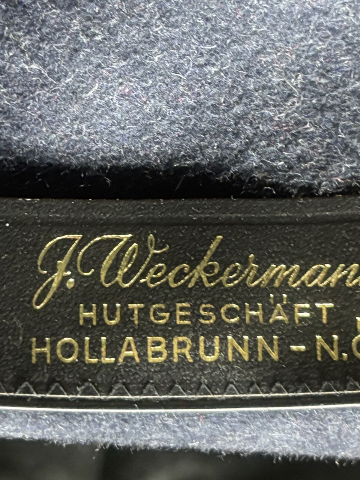 Antik Herren Hut Karl Scheikl Graz Groß S