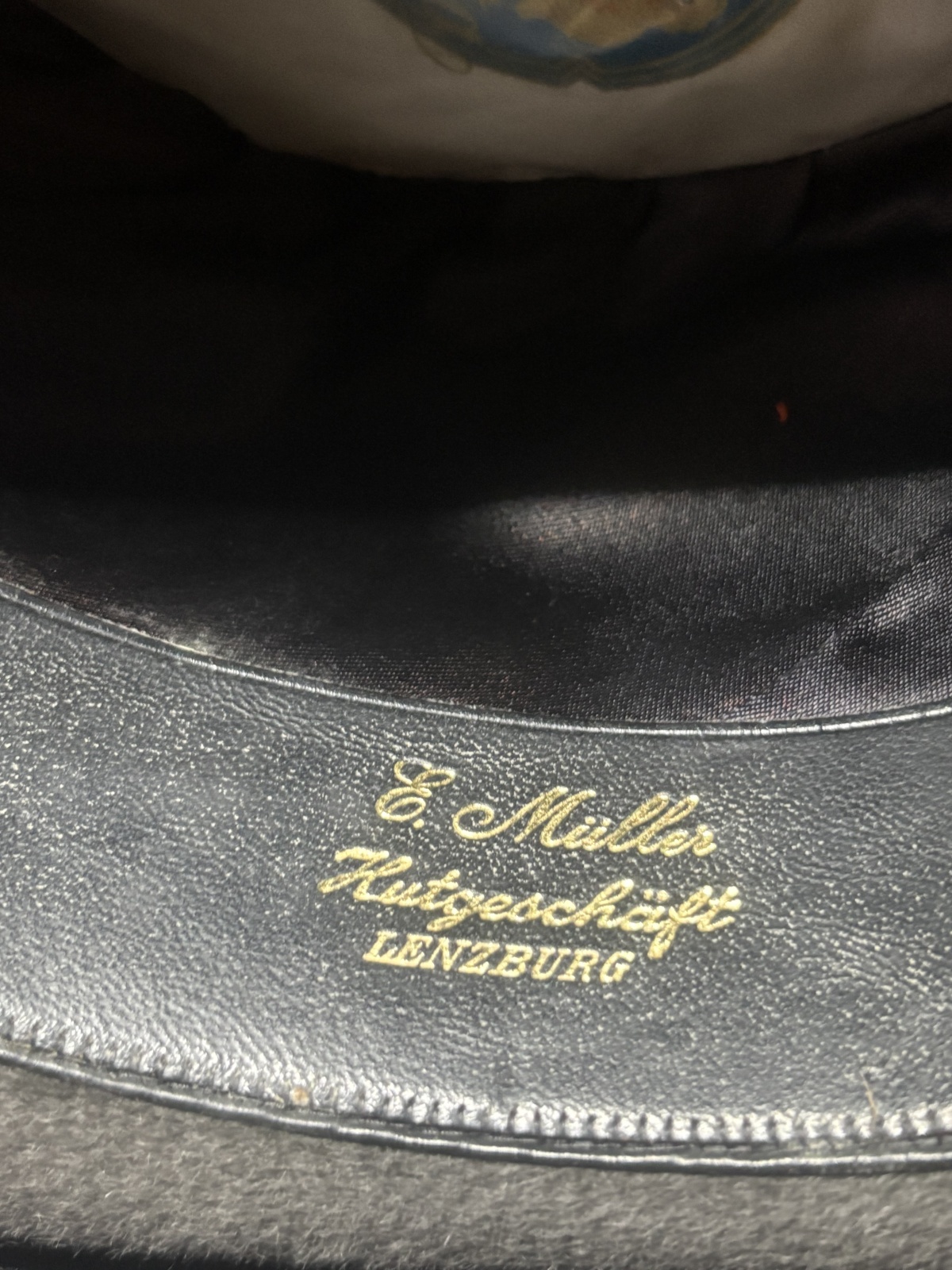 Antik Herren Hut Botta Luxe