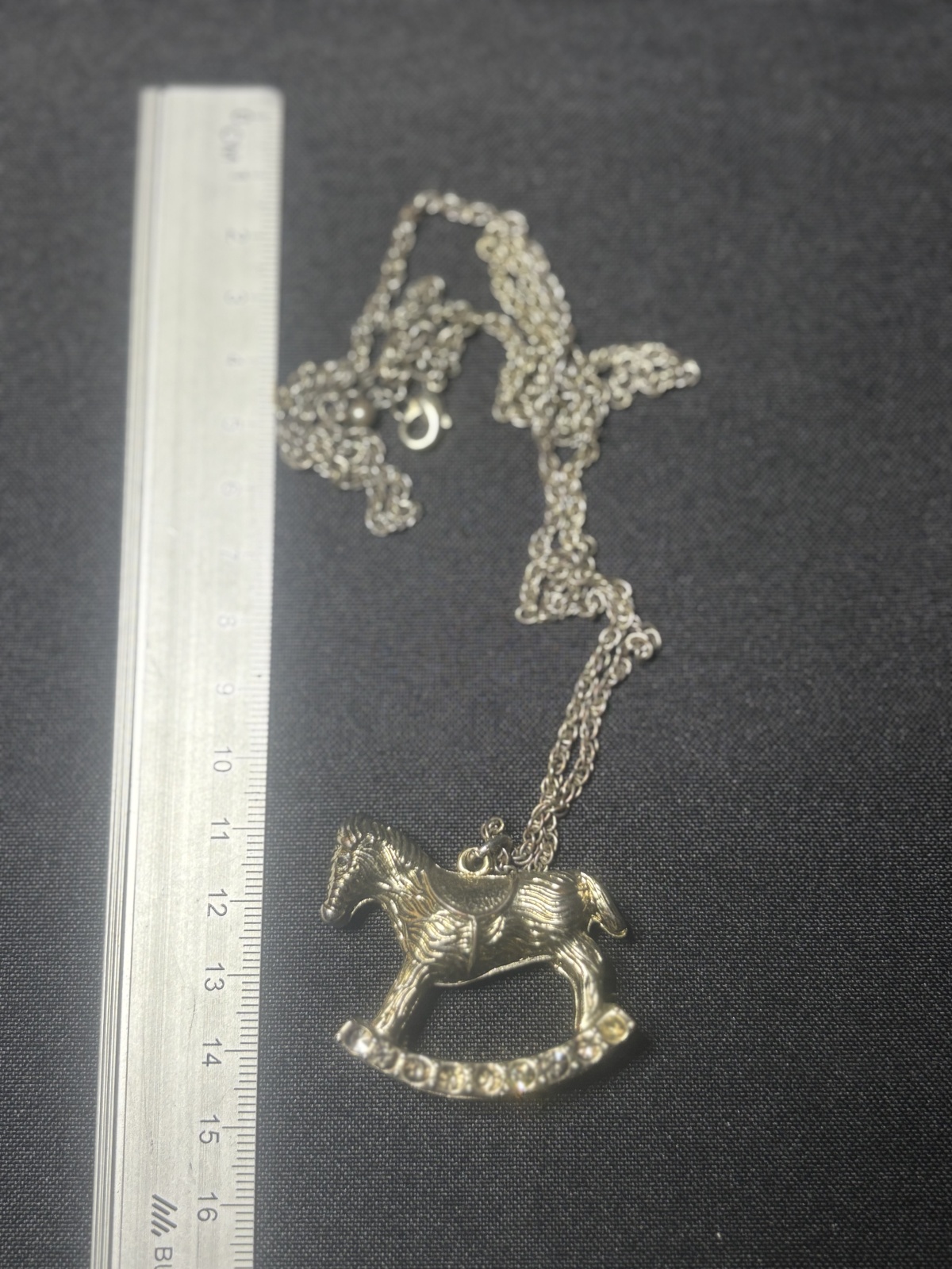 Vintage Spielzeugpferd Anhänger