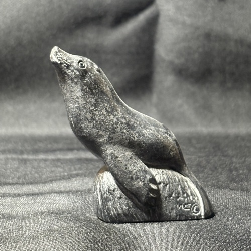 Antik Steinfigur eines Seelöwen