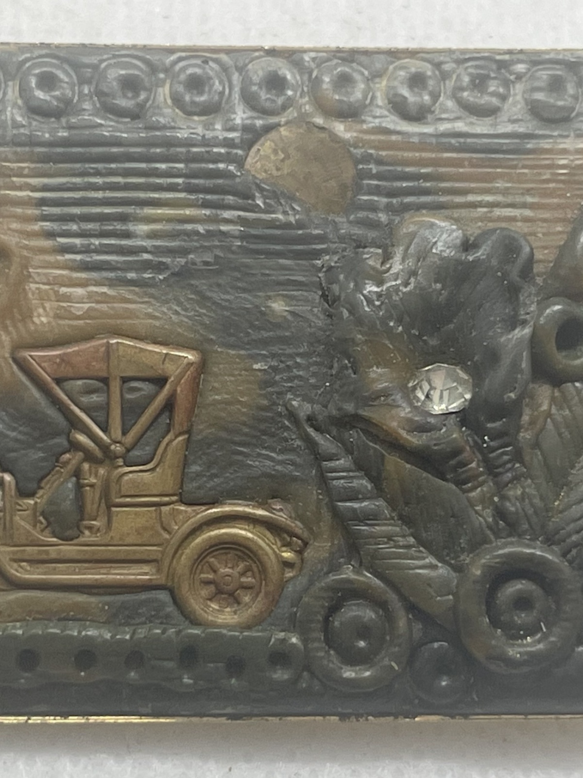 Wunderschöne Jugendstil Brosche