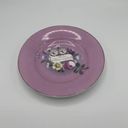 Sehr altes Teller "Zum Namensfeste"