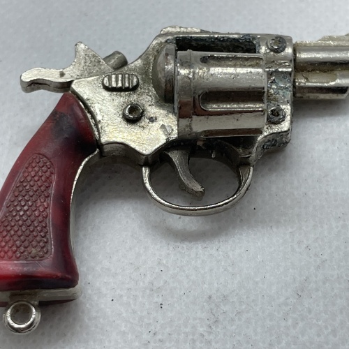 Schlüsselanhänger Platzpistole 60-70er Jahre