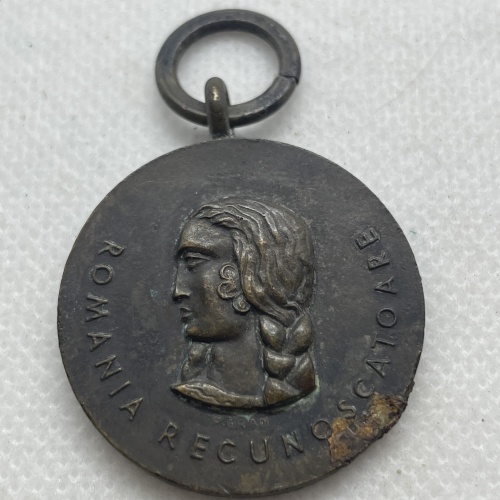 Medaille Rumänien 1941 - Romania Recunoscatoare