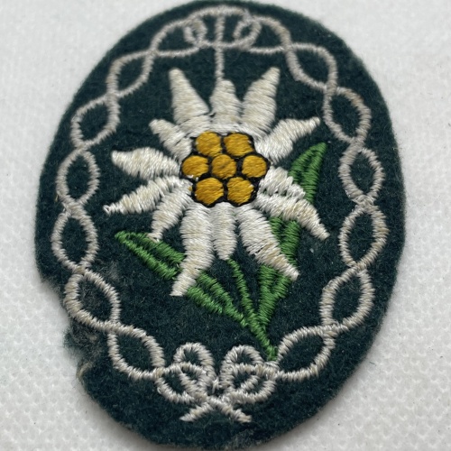 Stoffabzeichen Gebirgsjäger