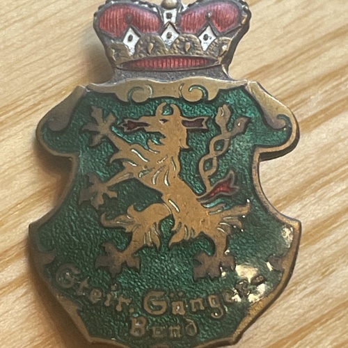 Abzeichen Steir. Sängerbund um 1920