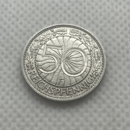 50 Reichspfennig F 1937