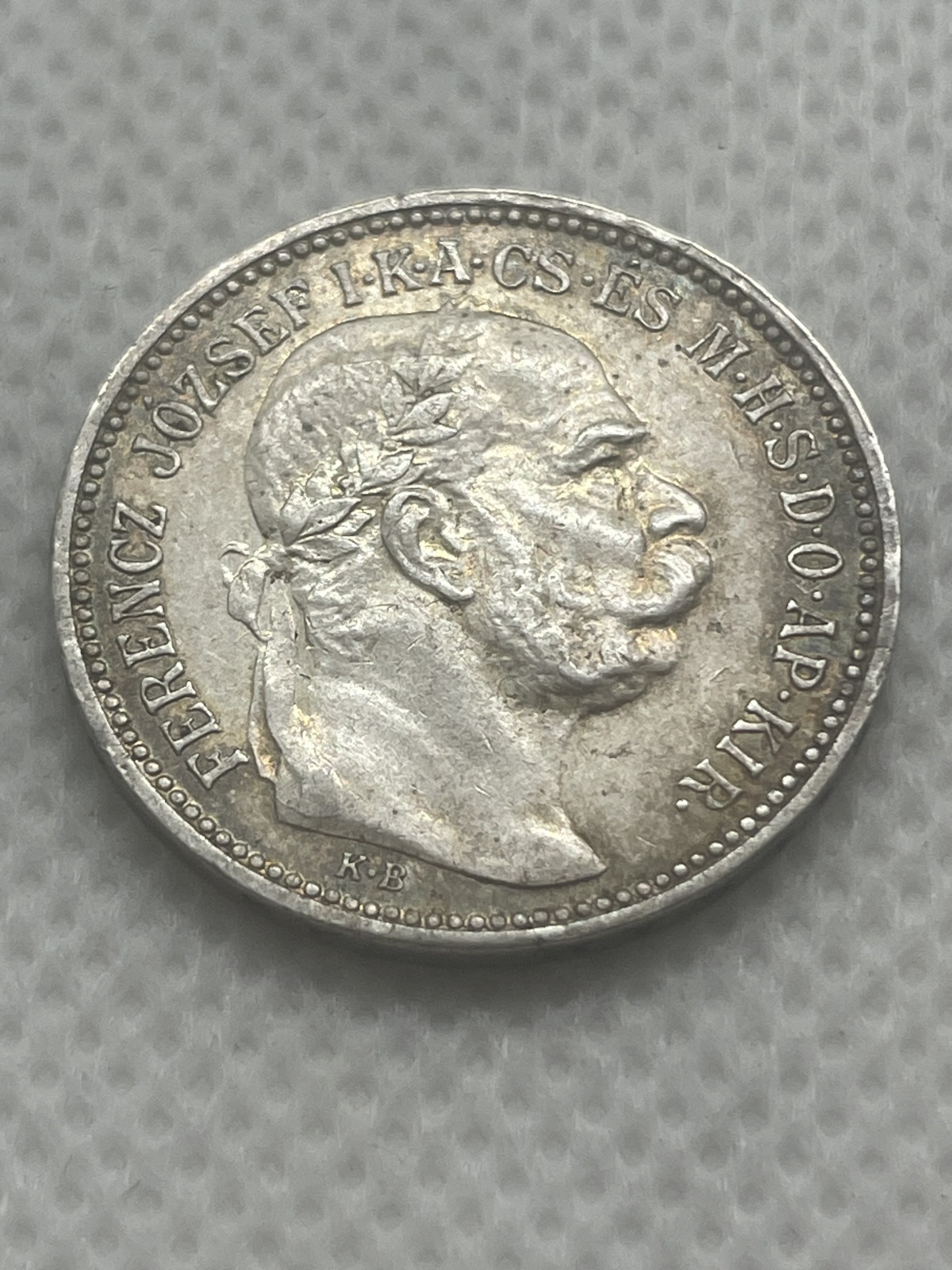 1 Korona 1915, Franz Josef I., Silber