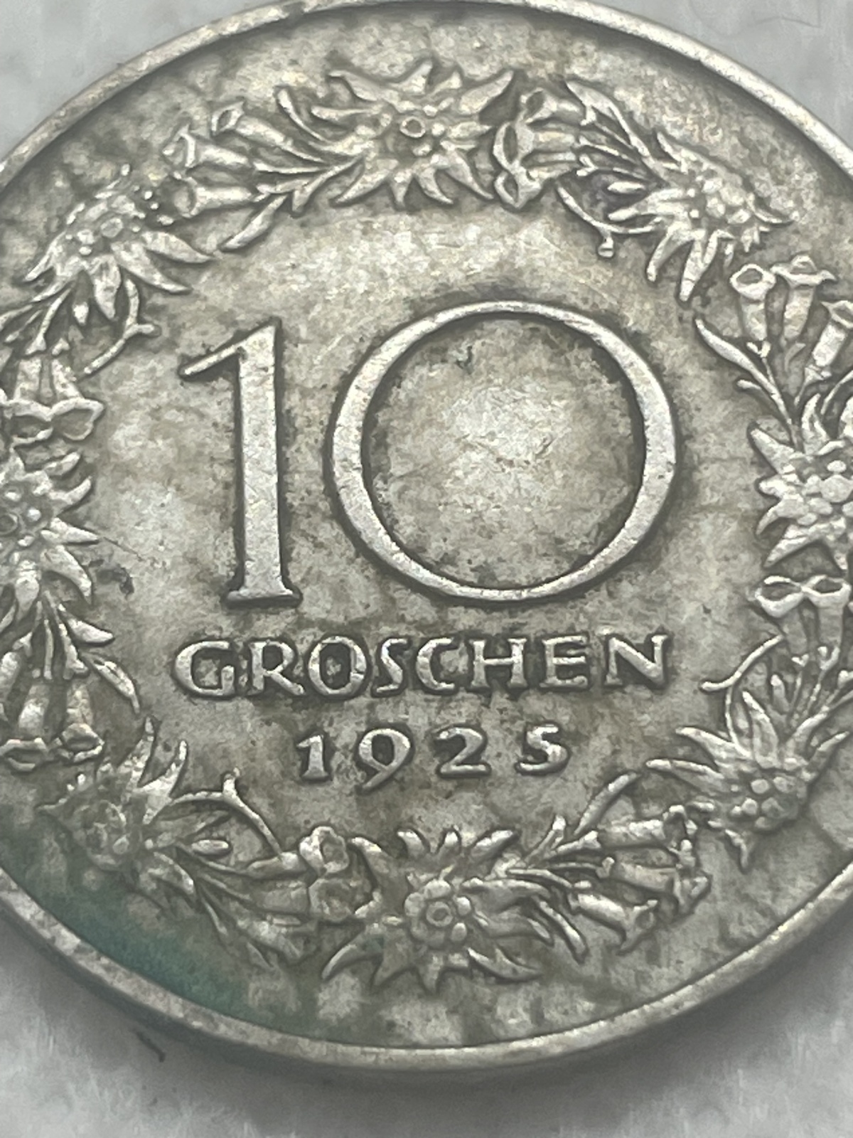 10 Groschen Österreich 1925