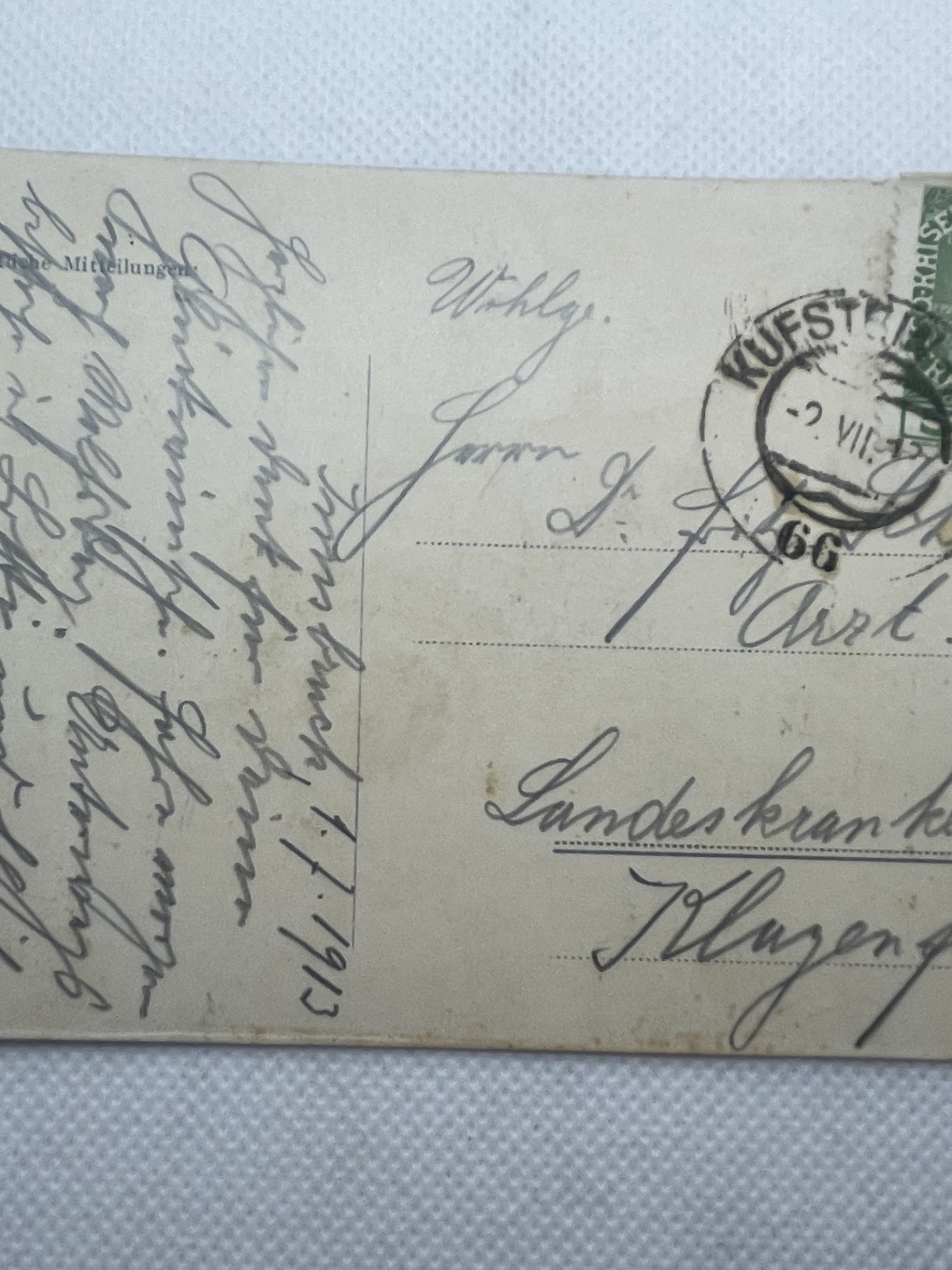 AK Innsbruck - Triumphpforte und Maximilianstrasse 1913