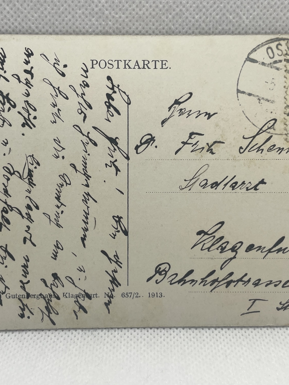 AK Gmünd in Kärnten - Friedhof und altes Schloß