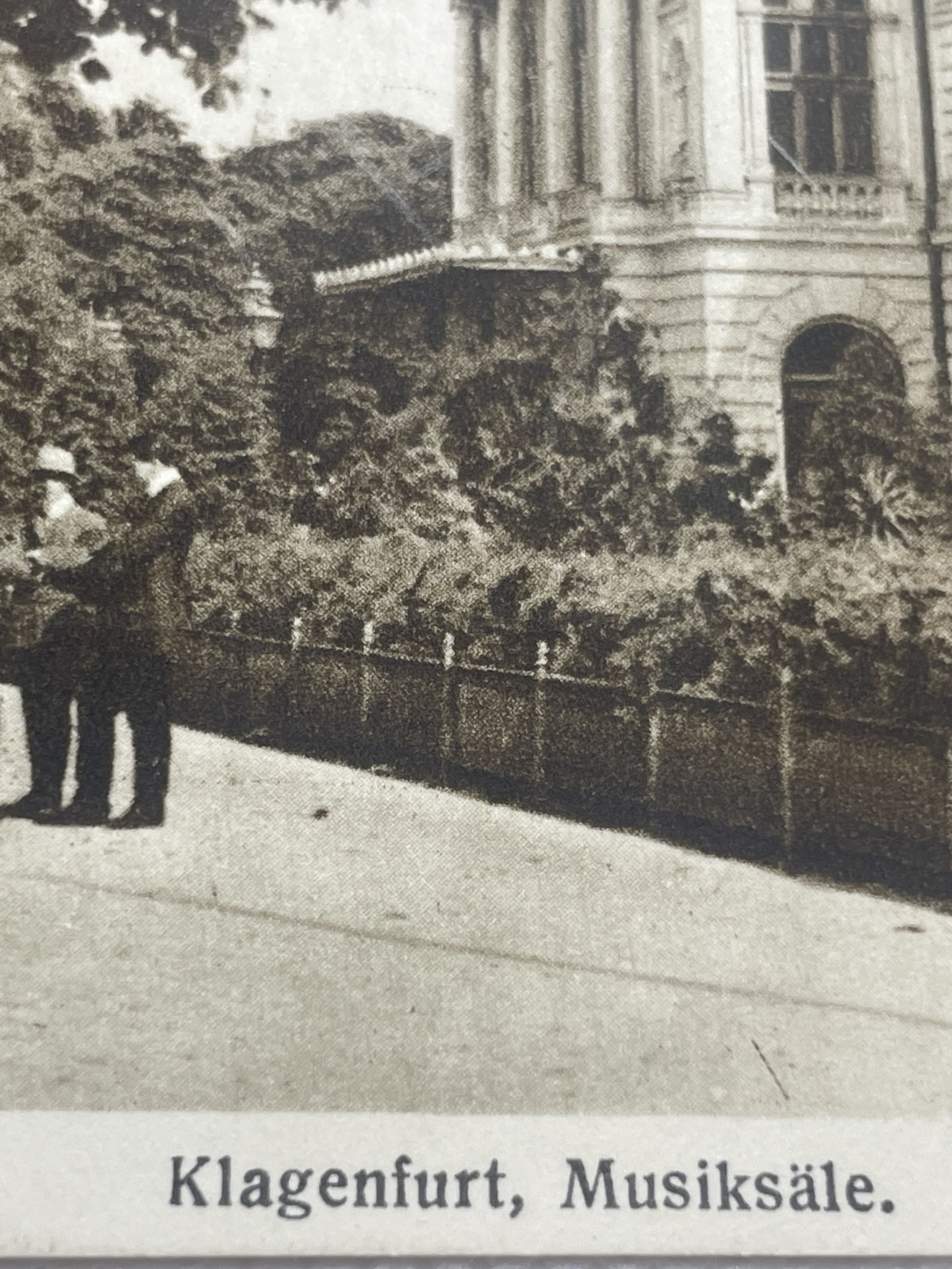 AK Klagenfurt Musiksäle 1917