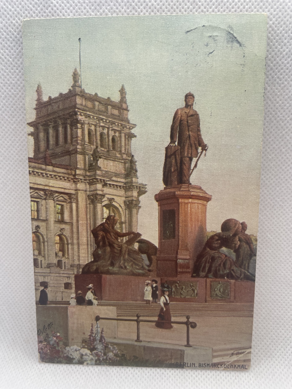 AK Berlin Bismarckdenkmal 1911/Tuck´s Postkarte