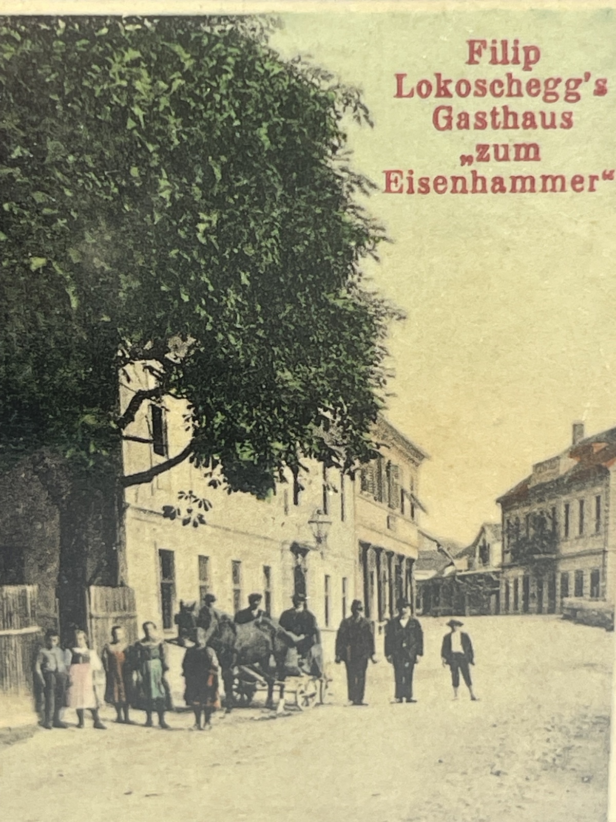 AK Gruss aus Store, GH zum Eisenhammer