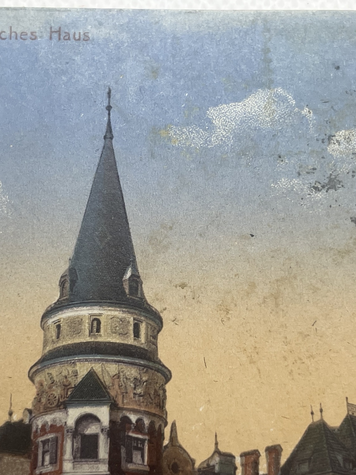 AK Cilli - Deutsches Haus (Slowenien, Celje) 1913