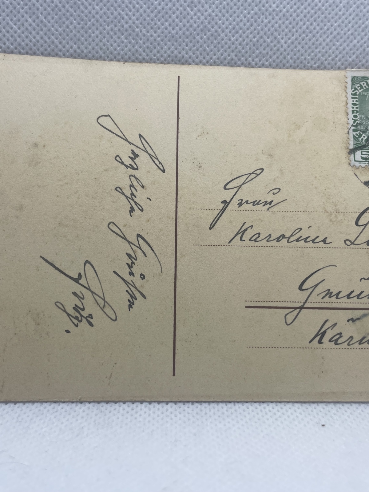 AK Cilli vom Nicolaiberg 1913 (Slowenien, Celje)