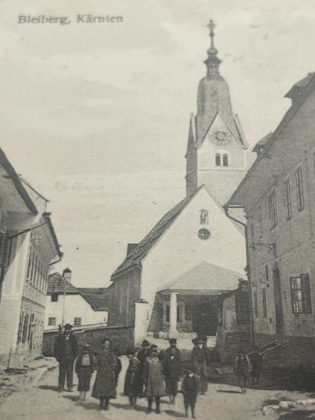 AK Bleiberg Kärnten 1914