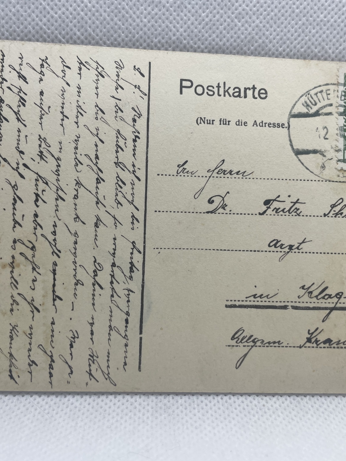 AK Knappenberg Kärnten 1912