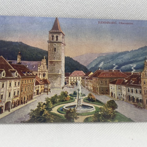 AK Judenburg Obersteier 1918