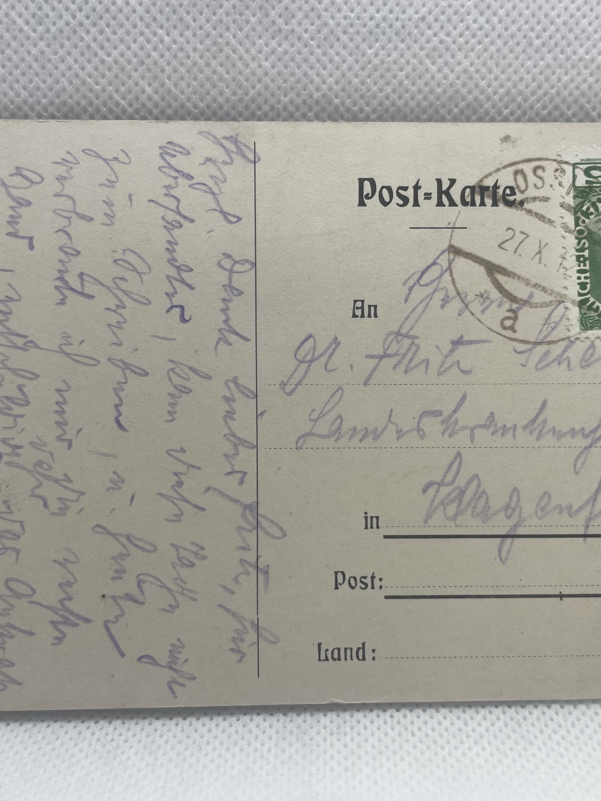 AK Stift Ossiach am See in Kärnten - Stimmungsbild - 1912