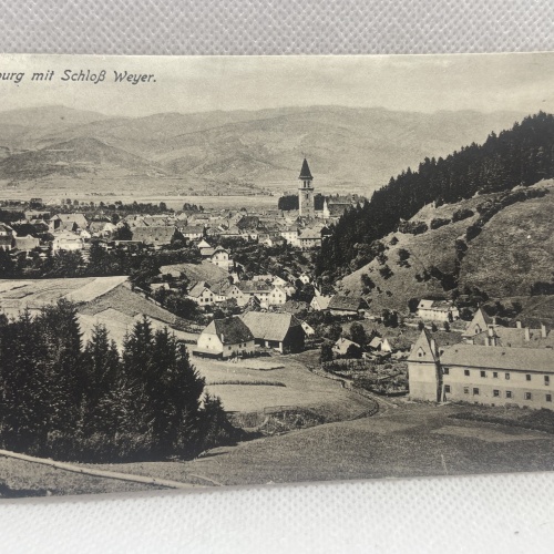 AK Judenburg mit Schloß Weyer 1918