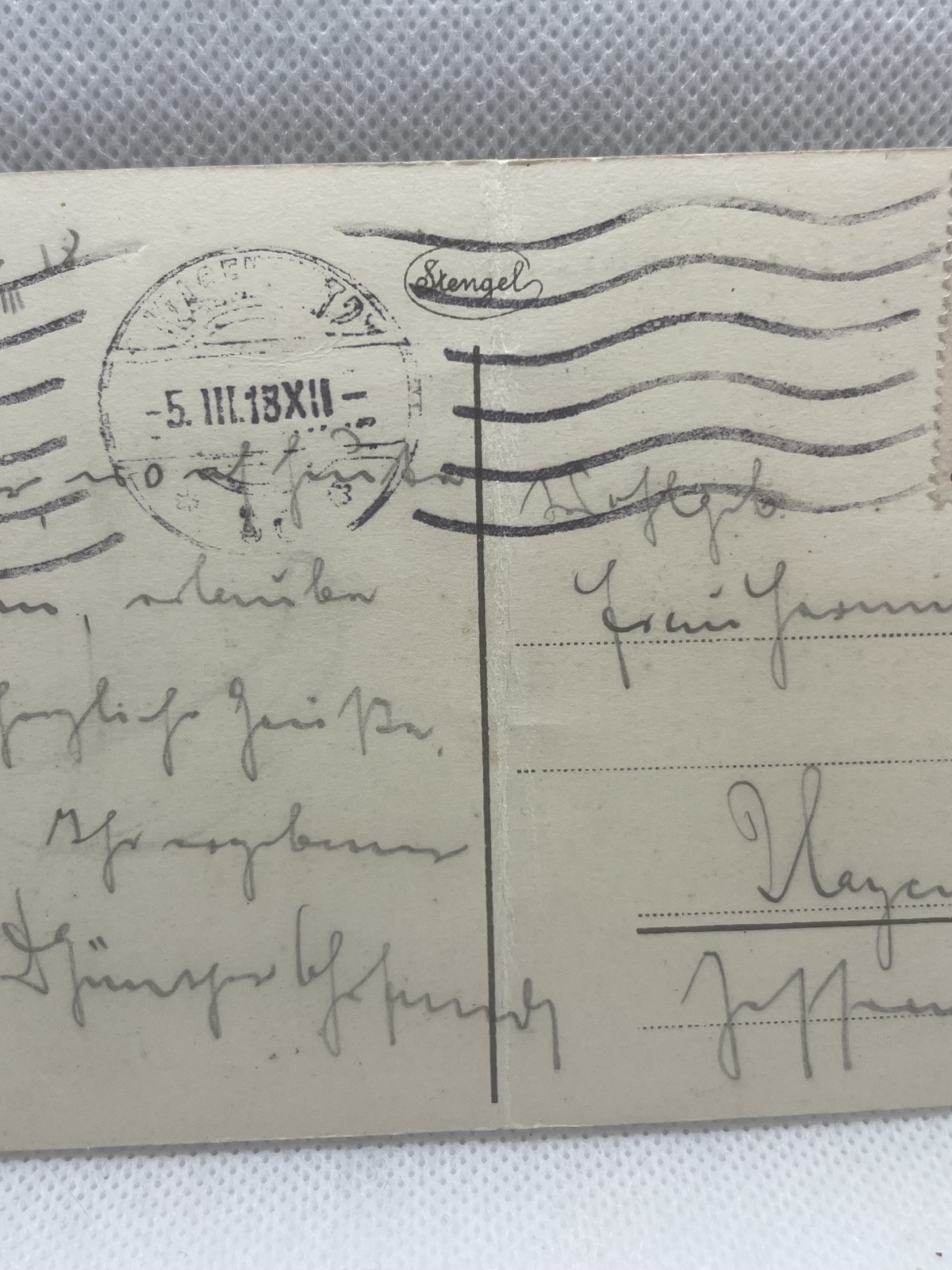 AK Villach - Blick von der Draubrücke 1918