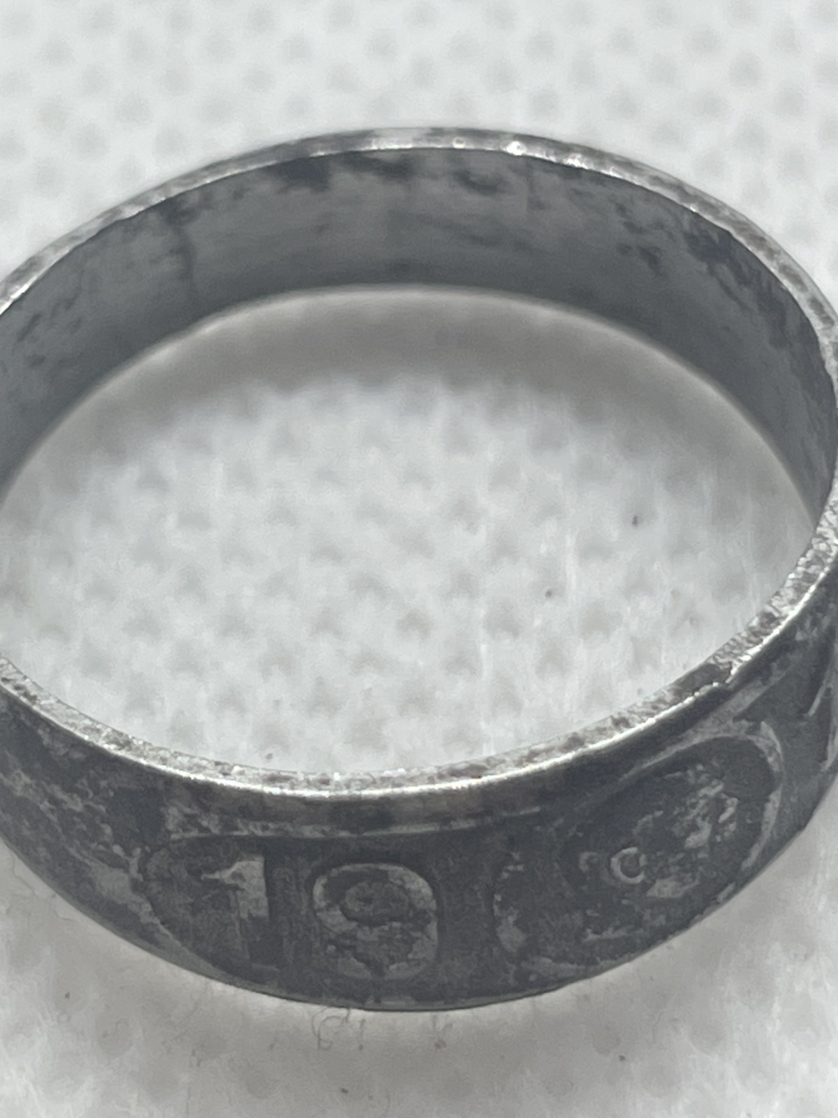 Patriotischer Ring 1.Weltkrieg 1914 Kaiser Franz Joseph