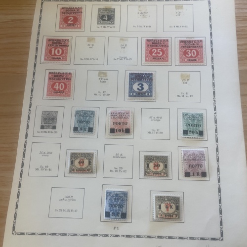 Jugoslawische Briefmarken