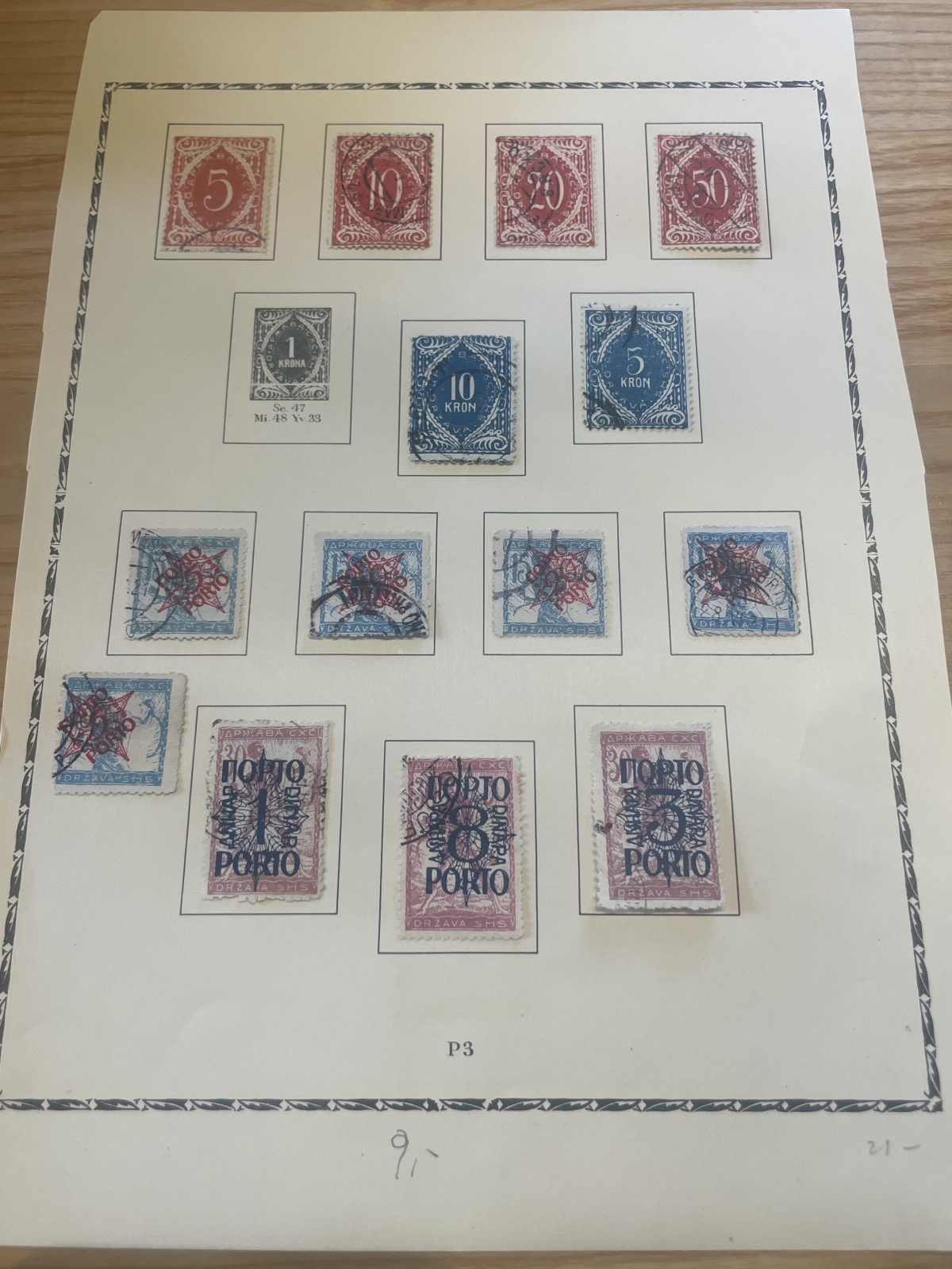 Jugoslawische Briefmarken