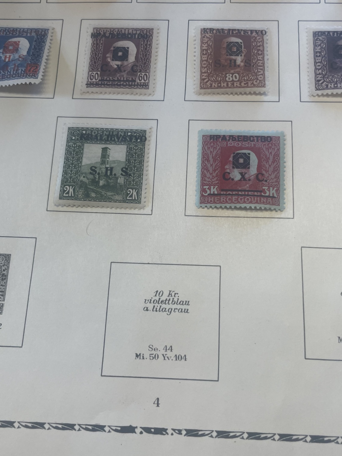 Jugoslawische Briefmarken