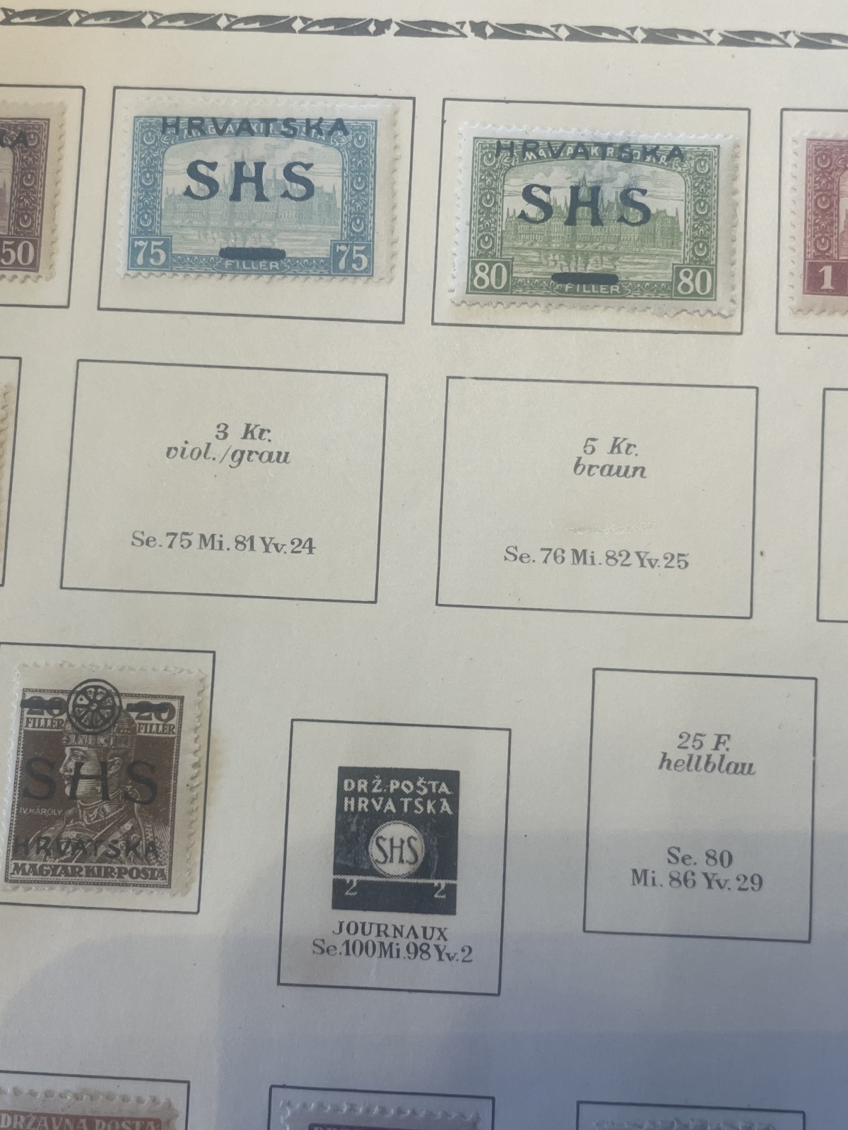 Jugoslawische Briefmarken