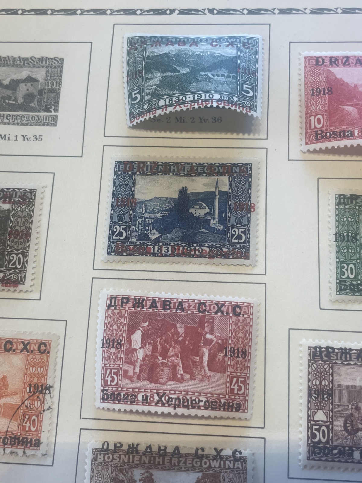 Jugoslawische Briefmarken