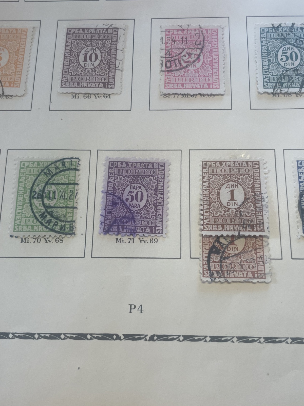 Jugoslawische Briefmarken