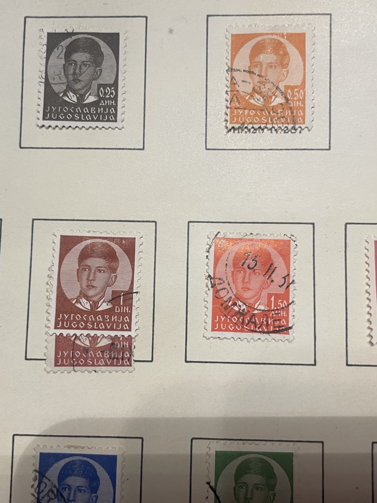 Jugoslawische Briefmarken