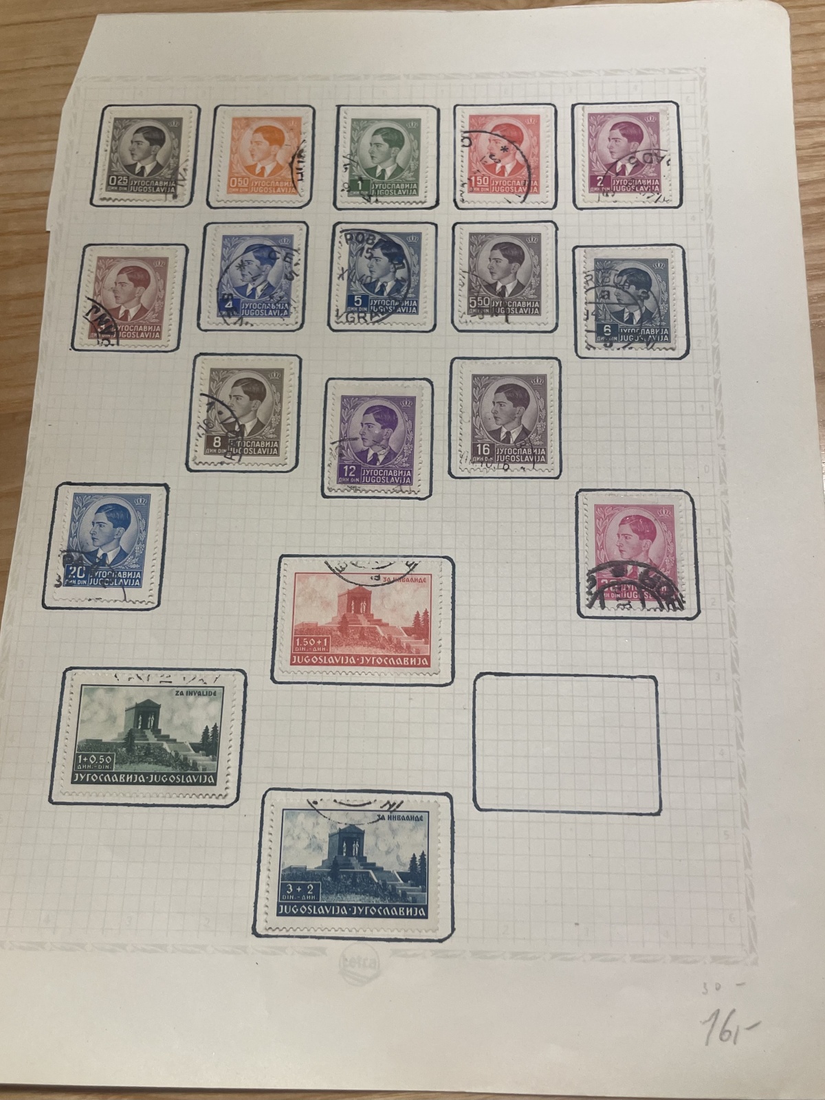 Jugoslawische Briefmarken