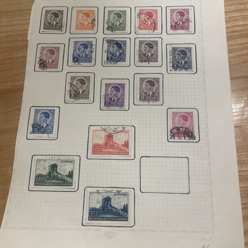 Jugoslawische Briefmarken